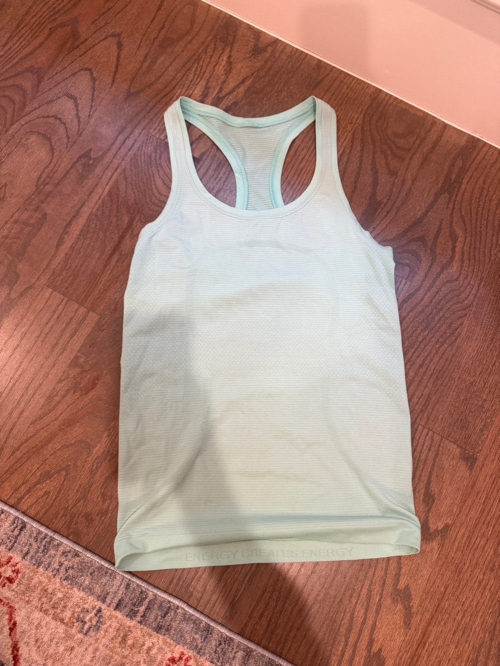 Lululemon Women's Mint Green Racerback Tank Top